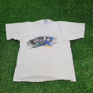 Vintage 1991 Mickey Grad-Nite Shirt Womens Large 20x25 USA
